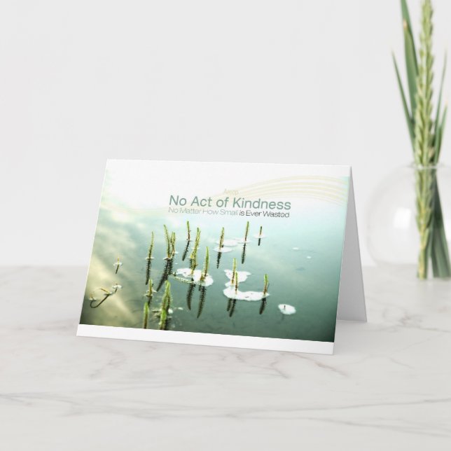 Inspiration Quote -- Aesop Card (Front)