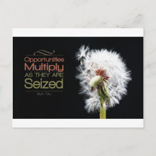 Inspiration   Sun Tzu Postcard