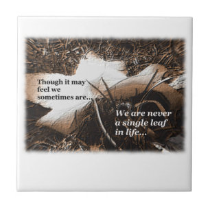 Inspiration Through Nature Tile