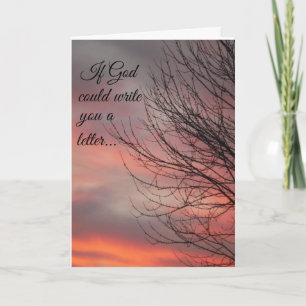 Inspiration to help someone through a tough time. card