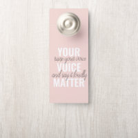 Inspiration Your Voice Matter Motivation Quote