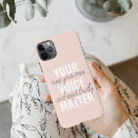 Inspiration Your Voice Matter Motivation Quote iPhone 11Pro Max Case<br><div class="desc">Inspiration Your Voice Matter Motivation Quote</div>