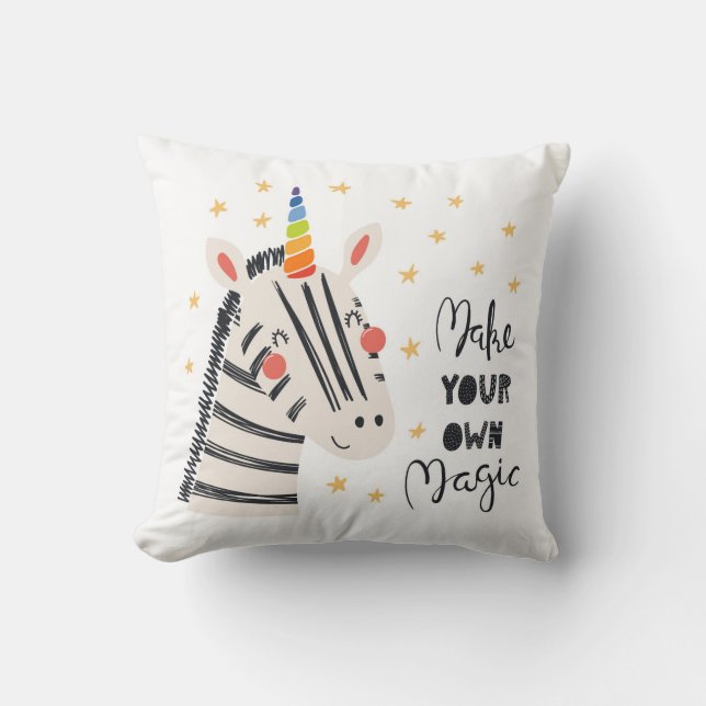 Inspiration Zebri-corn Cushion (Front)