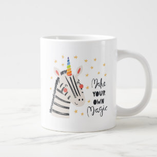 Inspiration Zebri-corn Large Coffee Mug