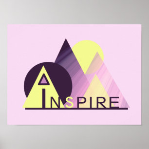 Inspirational 16x20 "INSPIRE" Poster