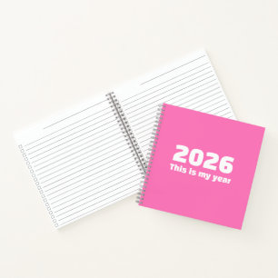 Inspirational 2026 Journal Spiral Notebook