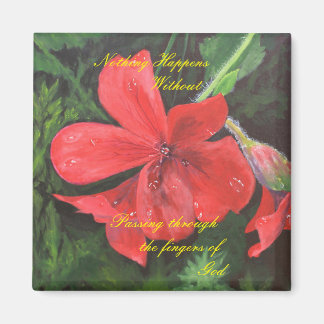 Inspirational 2 inch by 2 inch Refrigerator Magnet