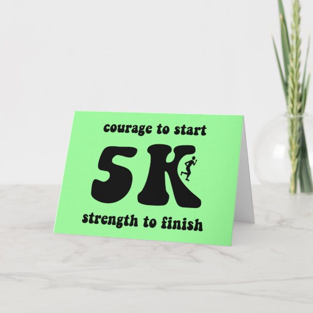 Inspirational 5K Card (Front)