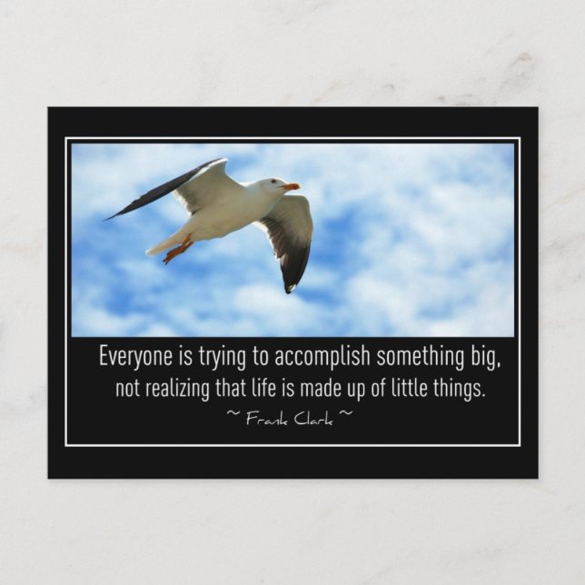 Inspirational Achievement collection Postcard (Front)