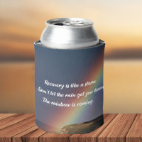 Inspirational Addiction Recovery Rainbow Sobriety