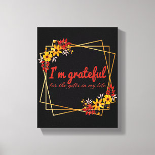 inspirational affirmations for hard workers canvas print