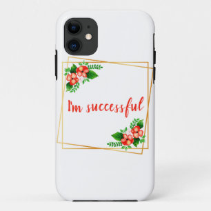 inspirational affirmations for work iPhone 11 case