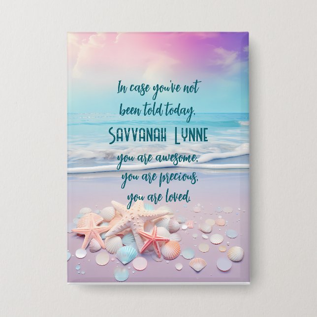 Inspirational Affirmations Personalised (Front)