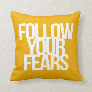 Inspirational and motivational quotes cushion