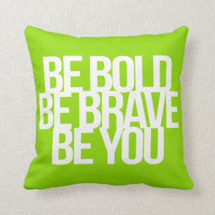 Inspirational and motivational quotes cushion