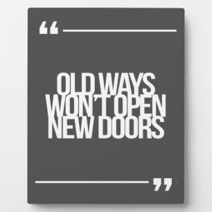 Inspirational and motivational quotes plaque