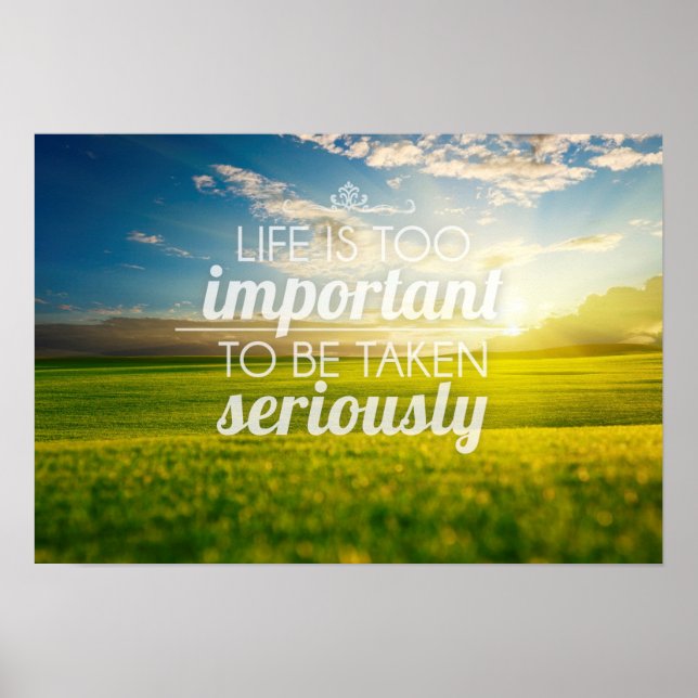Inspirational and motivational quotes poster (Front)
