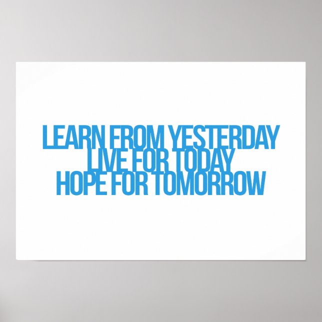 Inspirational and motivational quotes poster (Front)