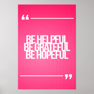 Inspirational and motivational quotes poster