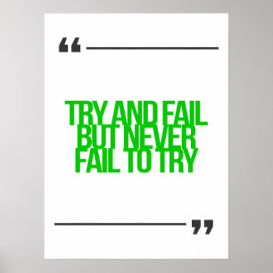 Inspirational and motivational quotes poster