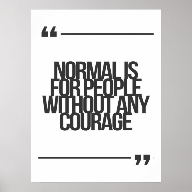 Inspirational and motivational quotes poster (Front)