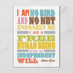 Inspirational Art - Jane Eyre Postcard