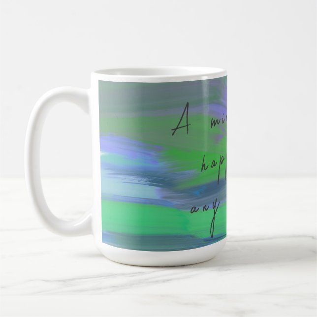 Inspirational Art Miracle Message Coffee Mug (Left)