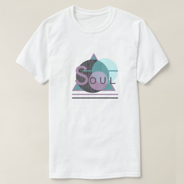 Inspirational Art "SOUL" Men's T-Shirt (Design Front)