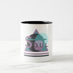 Inspirational Art "SOUL" Two Tone Mug