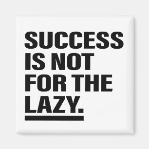 Inspirational Art Success Life Tips Quote Art Magnet