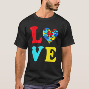 Inspirational Autism Awareness Love Adorable Autis T-Shirt