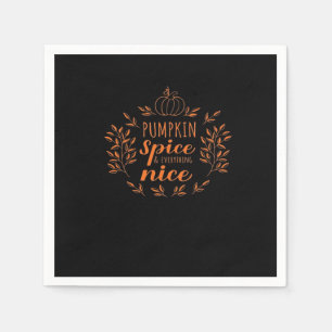Inspirational Autumn Quote Napkin