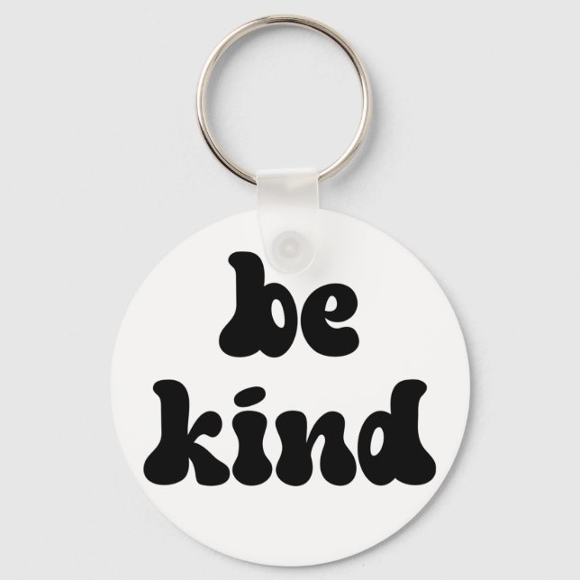 Inspirational Be Kind Key Ring (Front)