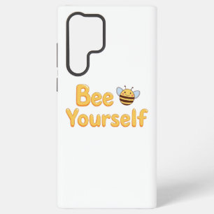 Inspirational "Be Yourself" Positive Message Samsung Galaxy Case