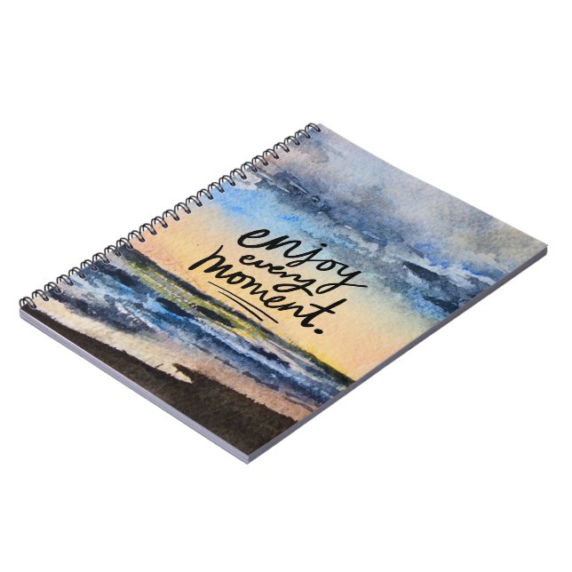 Inspirational Beach Art Notebook (Left Side)