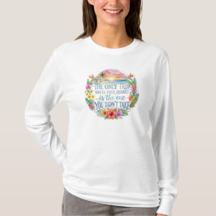 Inspirational Beach Vacation Tropical Travel Quote T-Shirt