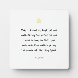 Inspirational Bible Quote Scripture Blessing Faith Plaque