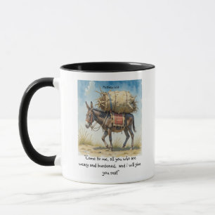 Inspirational Bible Scripture Quote Matt  Mug
