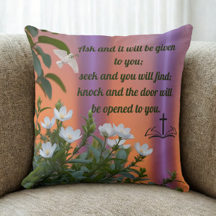 Inspirational Bible Verse Cushion