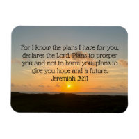Inspirational Bible Verse Jeremiah 29:11 Sunrise