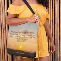 Inspirational Bible Verse Jeremiah 29:11 Sunrise