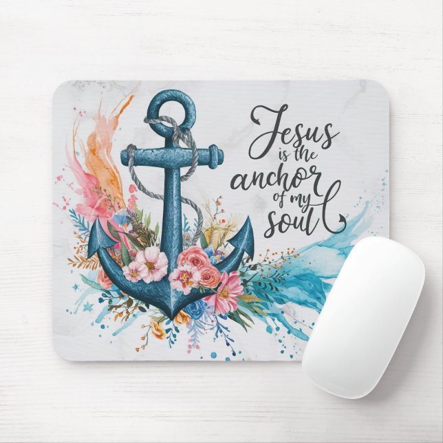Inspirational Bible Verse/Scripture Mouse Pad (With Mouse)