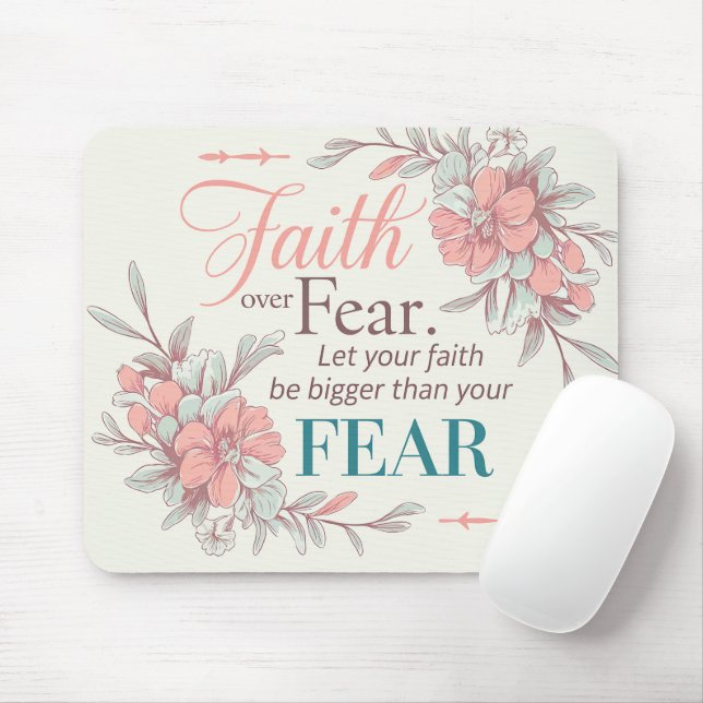 Inspirational Bible Verse/Scripture Mouse Pad (With Mouse)