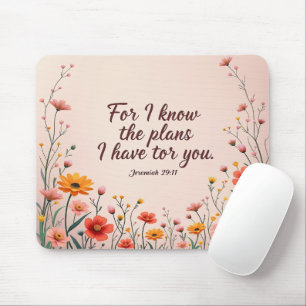 Inspirational Bible Verse/Scripture Mouse Pad
