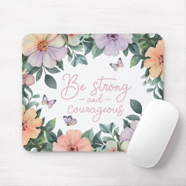 Inspirational Bible Verse/Scripture Mousepad (With Mouse)