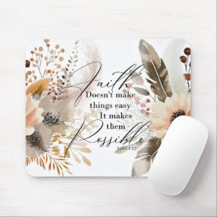 Inspirational Bible Verse/Scripture Mousepad