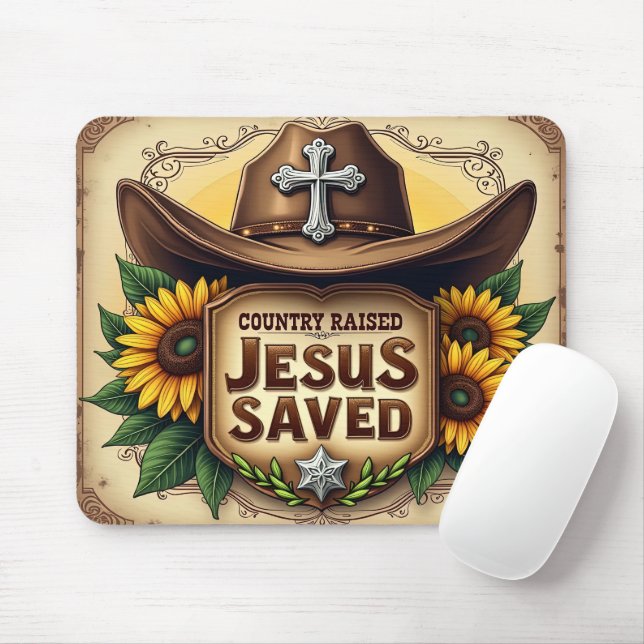 Inspirational Bible Verse/Scripture Mousepad (With Mouse)