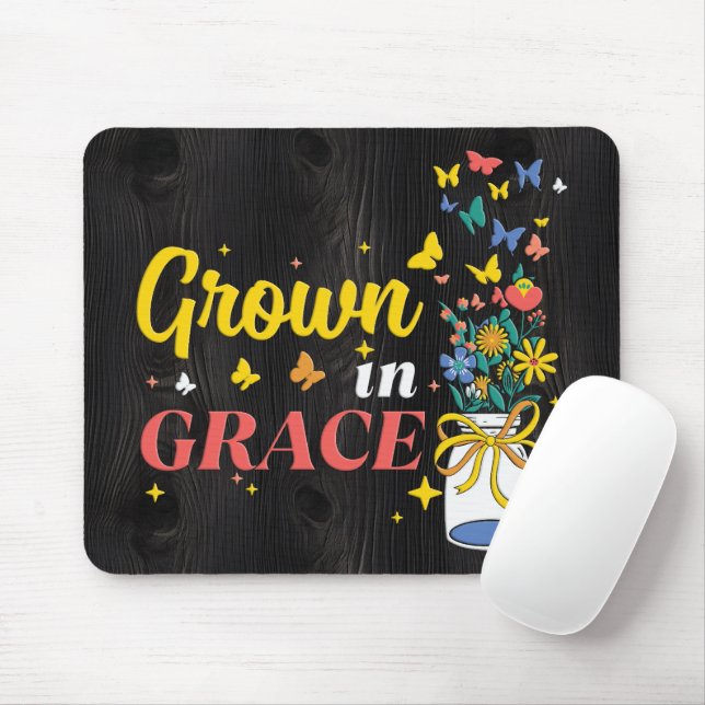 Inspirational Bible Verse/Scripture Mousepad (With Mouse)