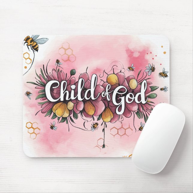 Inspirational Bible Verse/Scripture Mousepad (With Mouse)