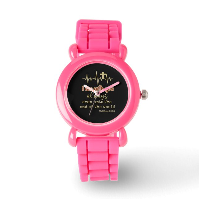 Inspirational Bible Verse Watch (Front)